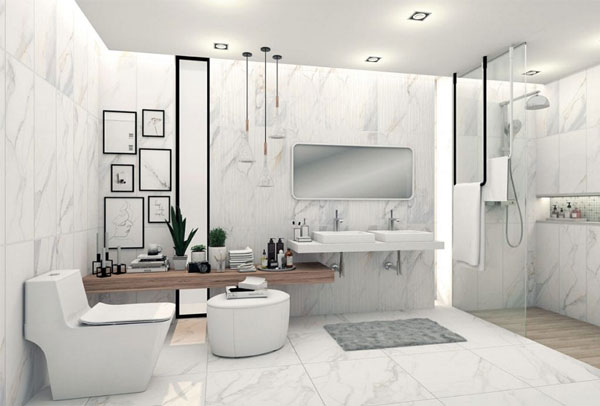 Có nên thi công tấm ốp PVC cho nhà tắm nhà vệ sinh không