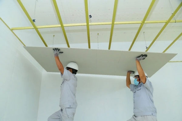 Giải pháp chống cháy với trần thạch cao
