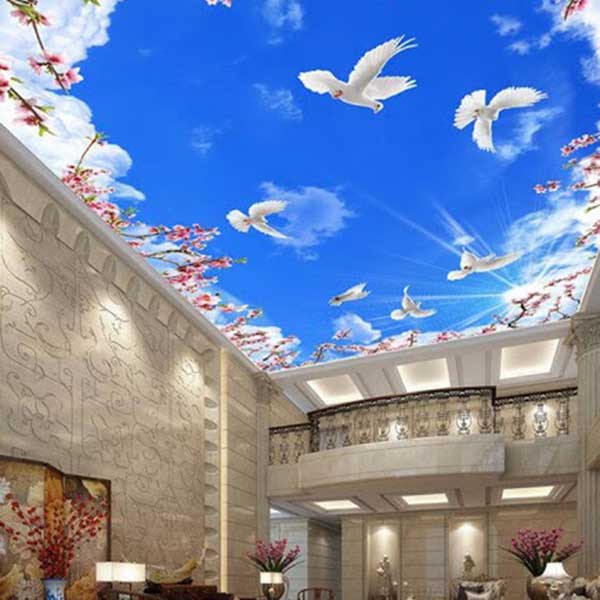 mẫu trần nhựa 3d đẹp nhất