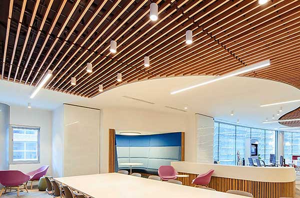 ốp trần nhựa lam giả gỗ