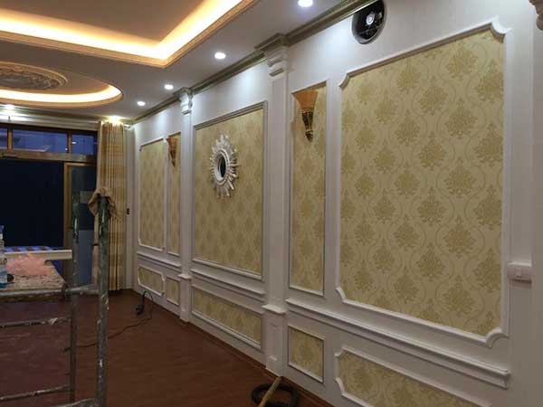 phào chỉ nhựa trang trí tường