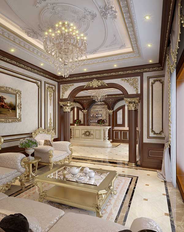 phào chỉ tân cổ điển phổ biến