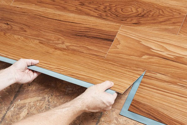Sàn nhựa giả gỗ có thể tháo ra khi hết sử dụng