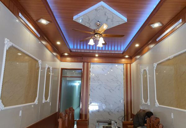 thi công trần nhựa quận kiến an