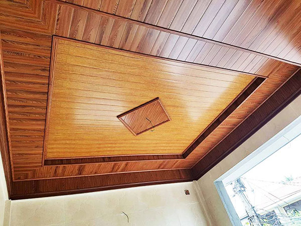 thi công trần nhựa tại lê chân
