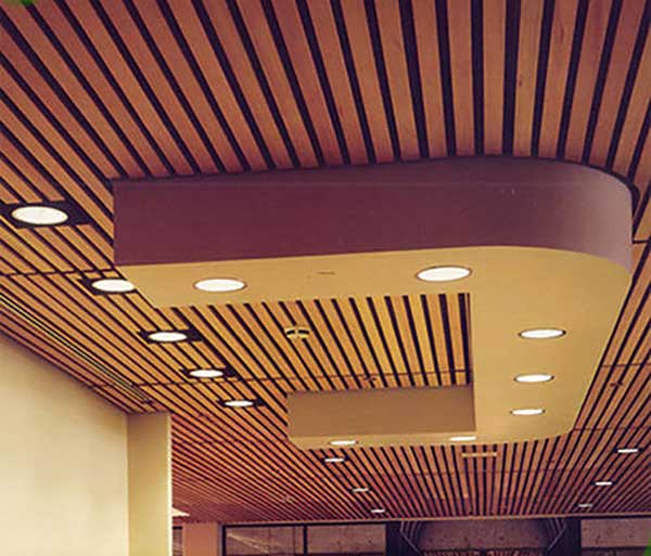 thiết kế trần gỗ nhựa cao cấp tại thủy nguyên