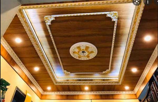 trần nhựa giả gỗ cao cấp đồ sơn