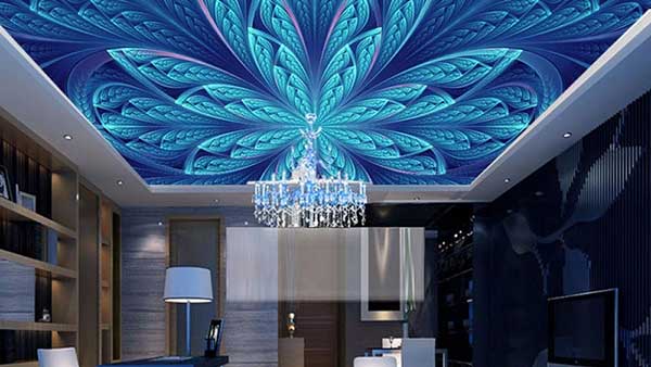 trần nhựa xuyên sáng 3d
