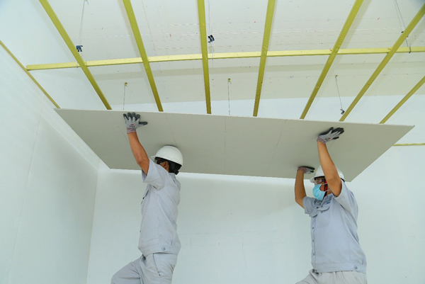 Trần thạch cao kém chất lượng và tác hại của nó