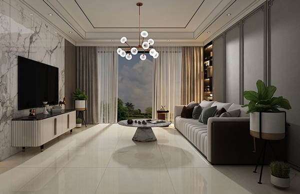 Phối màu vật liệu ốp tường cho không gian sống thêm rộng rãi